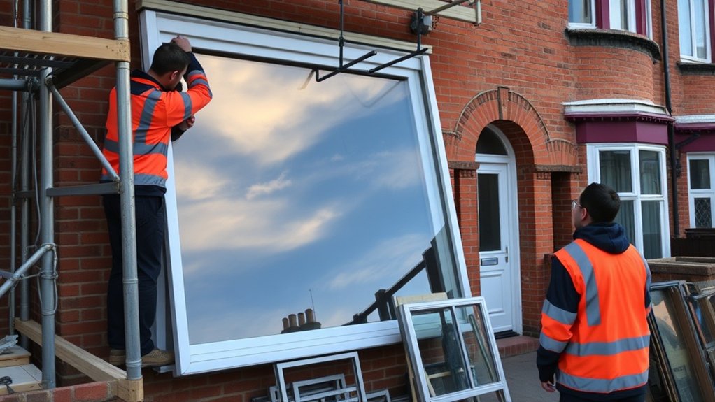 Window Installation Bounds Green
